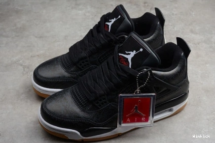 AIR JORDAN CI1184-001 SE BLACK LASER 4 GUM 0811